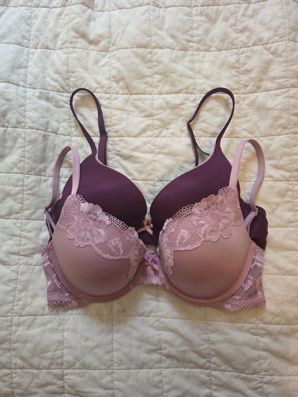Victoria's Secret Body By Victoria Perfect Shape - Mauve & Plum